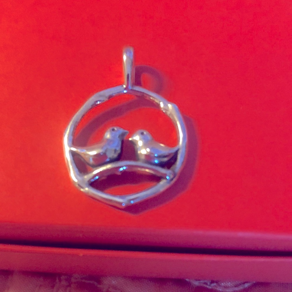 James Avery “ Love Birds” Pendant.